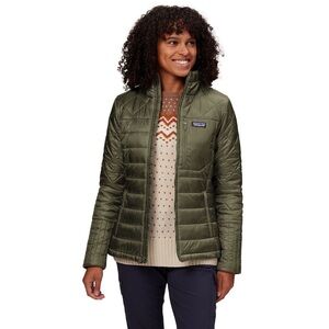 Patagonia Radalie Olive Quilted Puffer Jacket